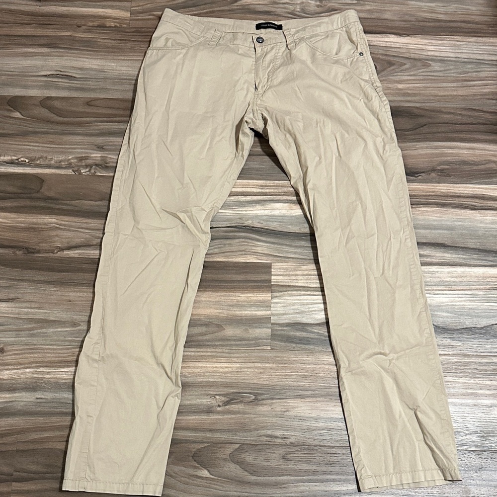 John Barritt Men’s Sz. 36x34 Khaki Pants Straight Leg Cotton